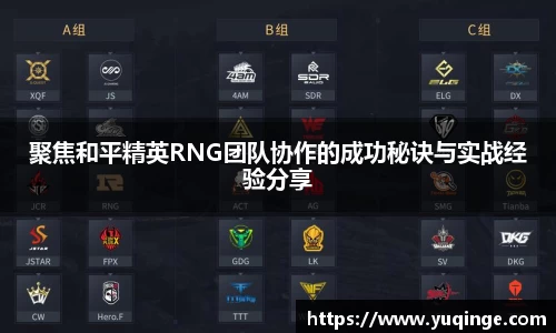 聚焦和平精英RNG团队协作的成功秘诀与实战经验分享